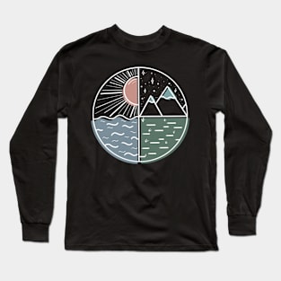 Nature Lover Minimalist Long Sleeve T-Shirt